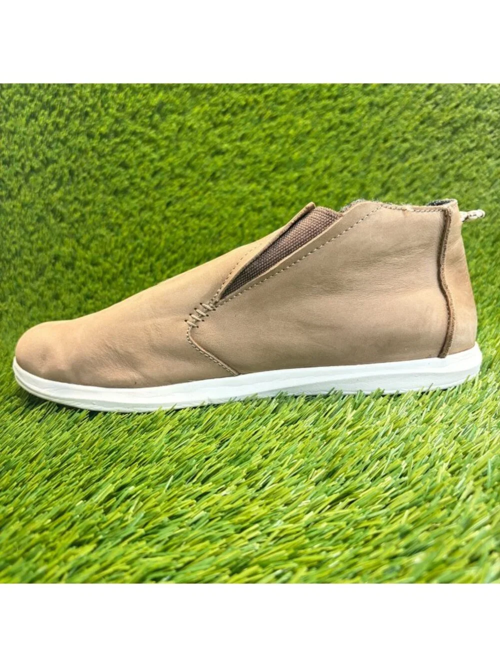 OluKai Hawai'iloa Manu Hope Womens Size 10 Brown Casual Leather Chelsea Boots